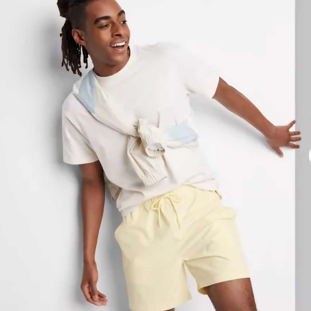 Original Use Pull On Shorts 6" Lemon Yellow